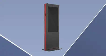 Applicazioni del settore e introduzione del chiosca di touch indoor